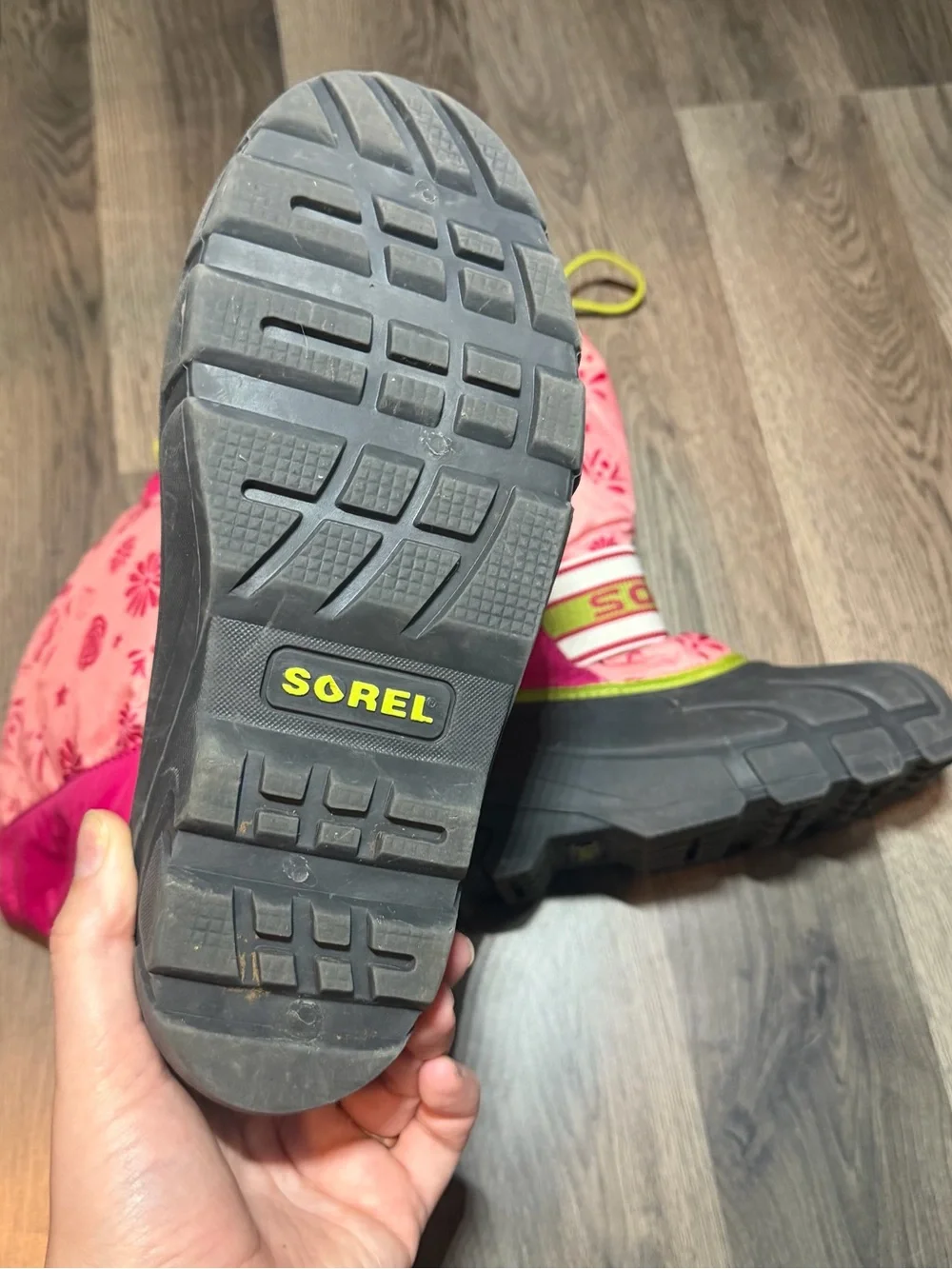 Sorel Kids' Pink Winter Boots 4